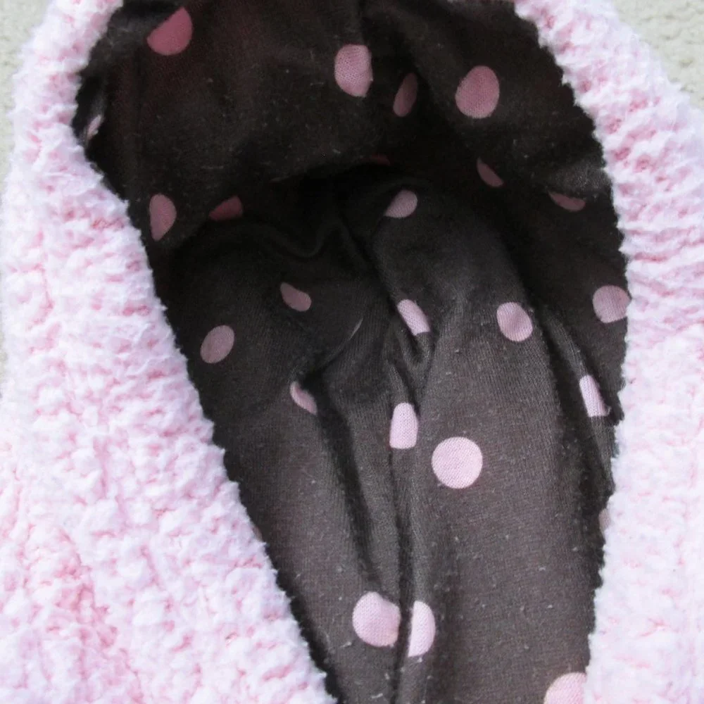 Carters Zip Front Fleece Bunting Snowsuit Infant‎ Girls Size 3M Pink Bear Winter